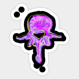 Lumbar Vertebrae 2 Sticker